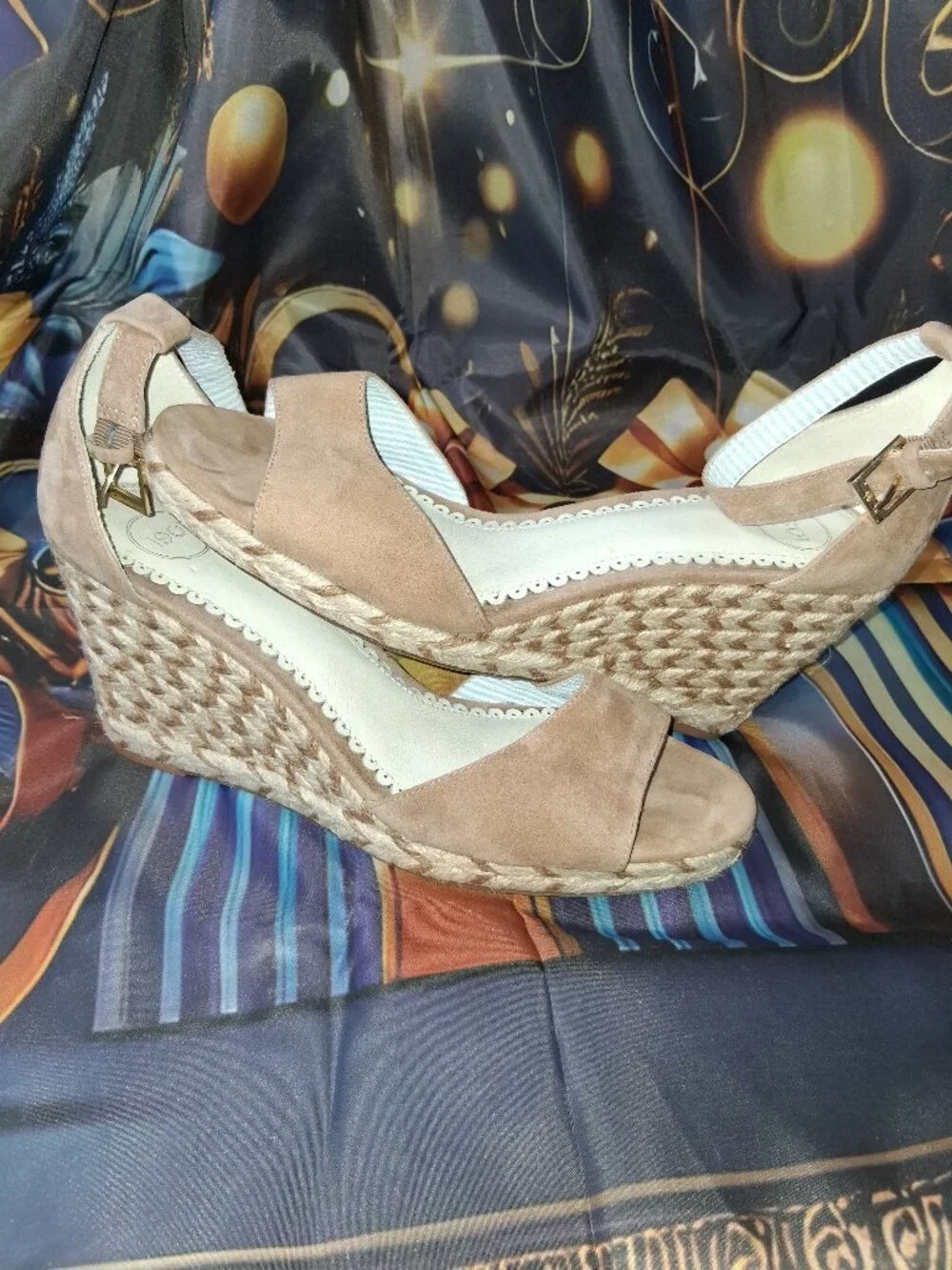 1901 Nadine Espadrille Wedge Sandal.